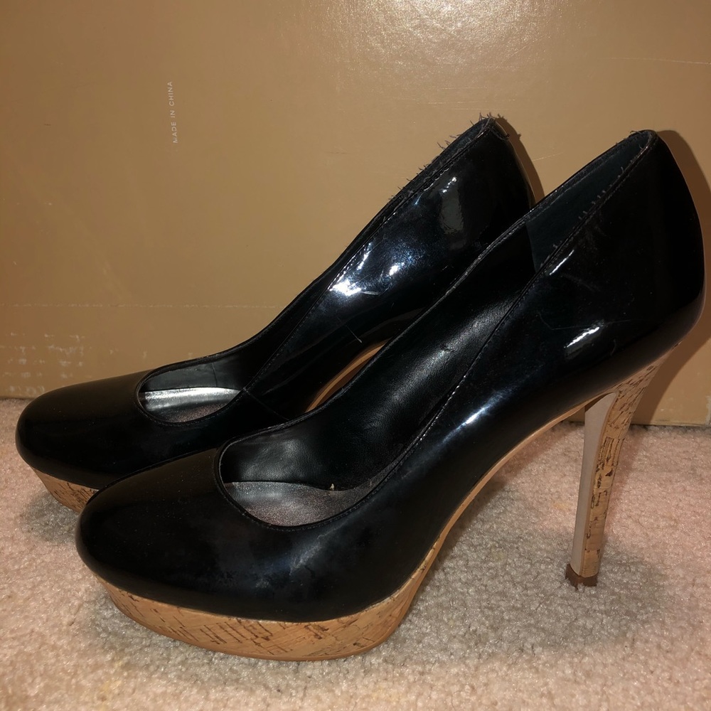 Jessica Simpson Black Heels